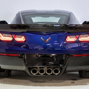 2017 Corvette Z06 Coupe 3LZ Z07 7-Speed in Admiral Blue Metallic