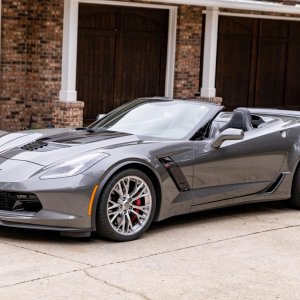 2016 Corvette Z06 Convertible 2LZ in Shark Gray Metallic