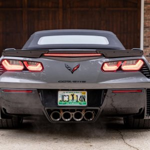 2016 Corvette Z06 Convertible 2LZ in Shark Gray Metallic