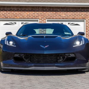 2016 Corvette Z06 Coupe 3LZ in Night Race Blue Metallic