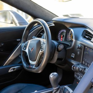 2016 Corvette Z06 Coupe 3LZ in Night Race Blue Metallic