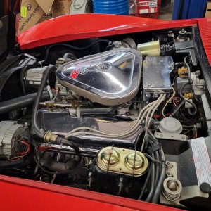 1969 Corvette L71 427/435 in Monza Red