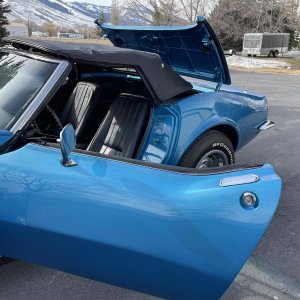 1968 Corvette Convertible L71 427/435 4-Speed in Le Mans Blue