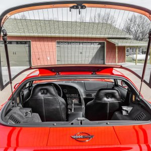 1994 Corvette Coupe in Torch Red