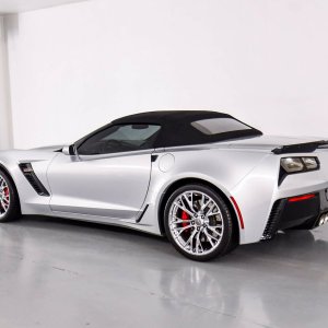 2015 Corvette Z06 Convertible in Blade Silver Metallic