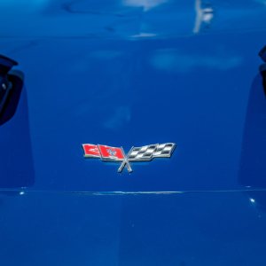 1977 Corvette in Corvette Dark Blue