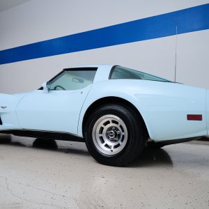 1979 Corvette L82 in Corvette Light Blue