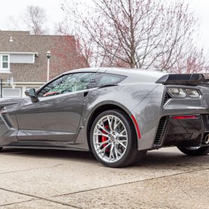2015 Corvette Z06 Coupe in Shark Gray Metallic