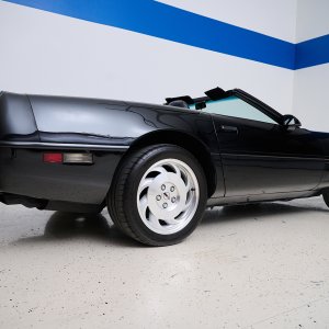 1995 Corvette Convertible in Black