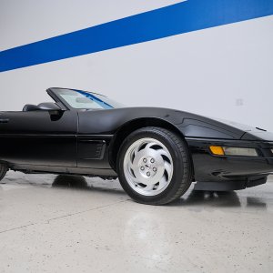 1995 Corvette Convertible in Black