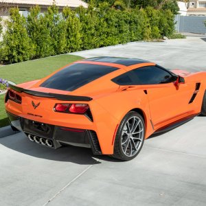 2018 Corvette Grand Sport Coupe in Sebring Orange Metallic