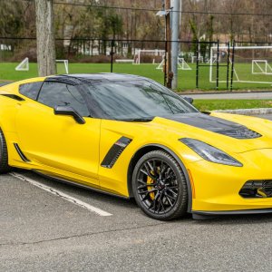 2017 Corvette Z06 Coupe in Corvette Racing Yellow