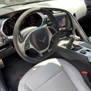 2017 Corvette Grand Sport Coupe in Blade Silver Metallic