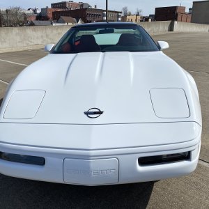 1996 Corvette Coupe in Arctic White