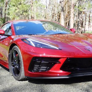 2022 Corvette Stingray Coupe in Red Mist Metallic Tintcoat