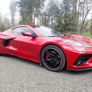 2022 Corvette Stingray Coupe in Red Mist Metallic Tintcoat