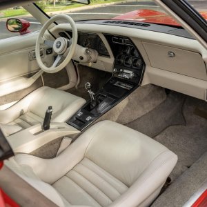 1980 Corvette in Red