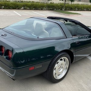 1996 Corvette LT4 Coupe in Polo Green Metallic