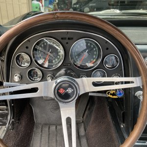1965 Corvette Convertible 396 4-Speed in Tuxedo Black