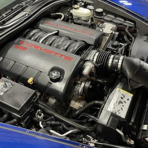 2006 Corvette Z51 Coupe 6-Speed in Le Mans Blue Metallic