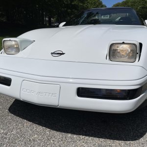 1994 Corvette Coupe in Arctic White