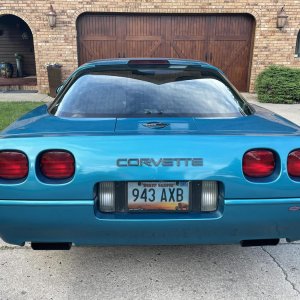 1992 Corvette ZR-1 in Bright Aqua Metallic