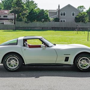 1982 Corvette in Corvette White