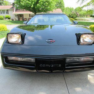 1985 Corvette in Black