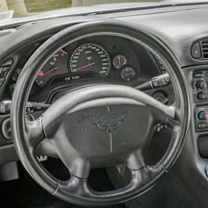 2001 Corvette Coupe in Quicksilver Metallic