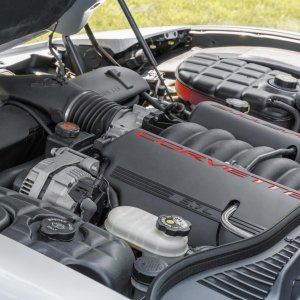 2001 Corvette Coupe in Quicksilver Metallic