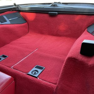 1988 Corvette Coupe in Dark Red Metallic