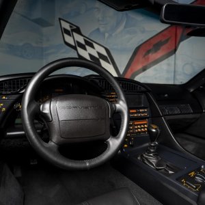 1993 Corvette ZR-1 in Black