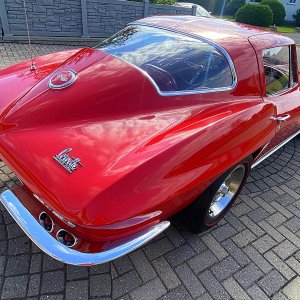 1967 Corvette Coupe L71 427/435 4-Speed in Rally Red