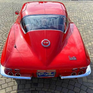 1967 Corvette Coupe L71 427/435 4-Speed in Rally Red