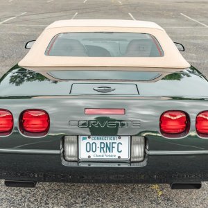 1996 Corvette Convertible LT4 6-Speed in Polo Green Metallic