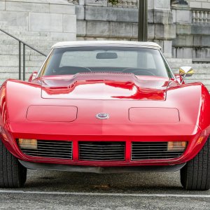 1973 Corvette Convertible L82 in Mille Miglia Red