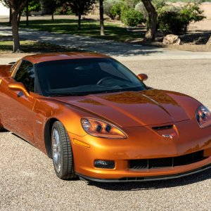2008 Corvette Z06 in Atomic Orange