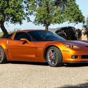 2008 Corvette Z06 in Atomic Orange