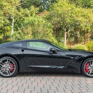 2015 Corvette Stingray Coupe in Black