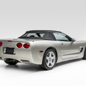 1999 Corvette Convertible in Light Pewter Metallic