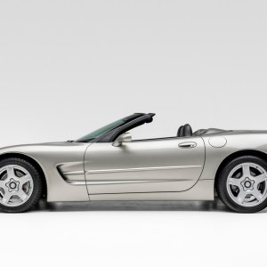 1999 Corvette Convertible in Light Pewter Metallic