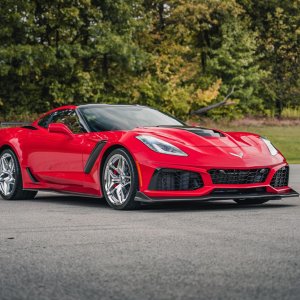 2019 Corvette ZR1 Coupe in Torch Red