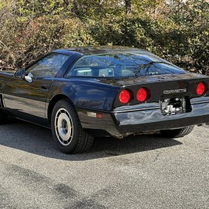 1984 Corvette Z51 4-Speed in Black