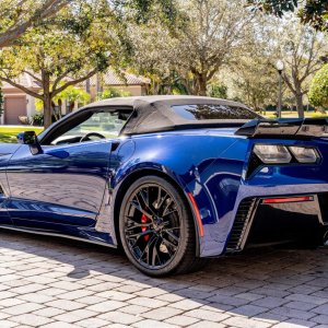 2016 Corvette Z06 Convertible in Admiral Blue Metallic