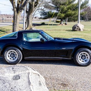 1978 Corvette L82 in Black
