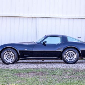 1978 Corvette L82 in Black