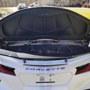 2023 Corvette Stingray 70th Anniversary Convertible in White Pearl Metallic