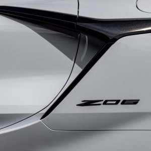 2023 Corvette Z06 3LZ Coupe in Arctic White
