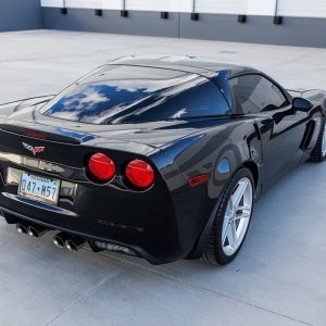 2006 Corvette Z06 in Black