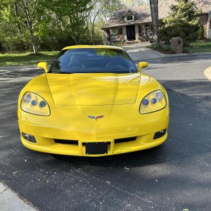 2006 Corvette Coupe in Velocity Yellow